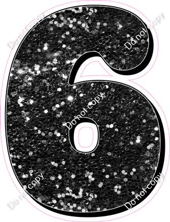 HP 30" Individuals - Black Sparkle 6