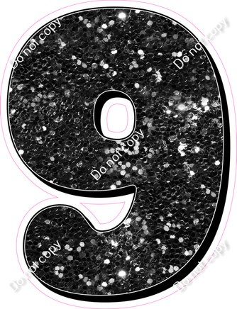 HP 30" Individuals - Black Sparkle 9