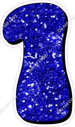 HP 30" Individuals - Blue Sparkle 1