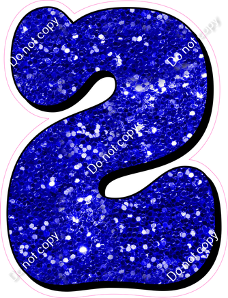 HP 30" Individuals - Blue Sparkle 2