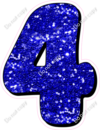 HP 30" Individuals - Blue Sparkle 4