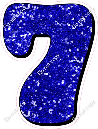 HP 30" Individuals - Blue Sparkle 7