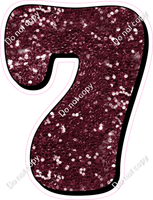 HP 30" Individuals - Burgundy Sparkle 7