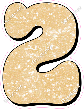 HP 30" Individuals - Champagne Sparkle 2