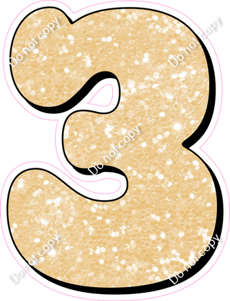 HP 30" Individuals - Champagne Sparkle 3