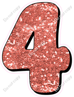 HP 30" Individuals - Coral Sparkle 4