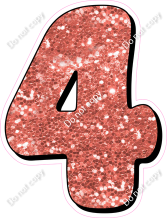 HP 30" Individuals - Coral Sparkle 4