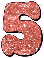 HP 30" Individuals - Coral Sparkle 5