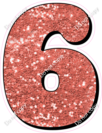 HP 30" Individuals - Coral Sparkle 6