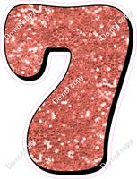 HP 30" Individuals - Coral Sparkle 7