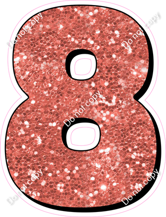 HP 30" Individuals - Coral Sparkle 8