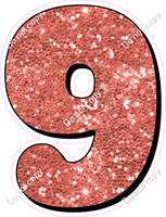 HP 30" Individuals - Coral Sparkle 9