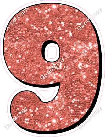 HP 30" Individuals - Coral Sparkle 9