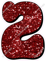 HP 30" Individuals - Crimson Sparkle 2