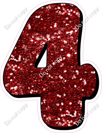 HP 30" Individuals - Crimson Sparkle 4