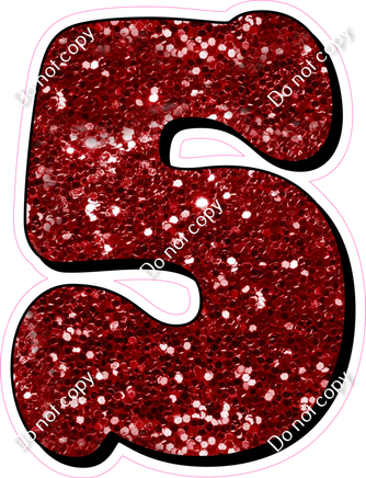 HP 30" Individuals - Crimson Sparkle 5