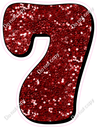 HP 30" Individuals - Crimson Sparkle 7