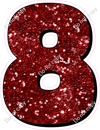 HP 30" Individuals - Crimson Sparkle 8