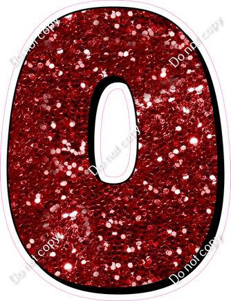 HP 30" Individuals - Crimson Sparkle