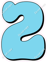 HP 30" Individuals - Flat Baby Blue 2