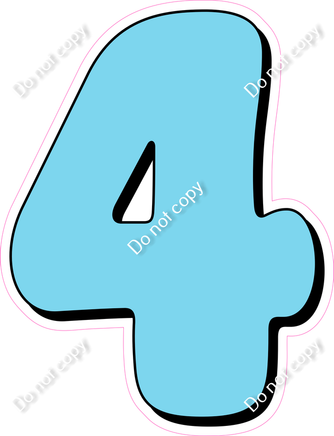 HP 30" Individuals - Flat Baby Blue 4