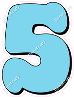 HP 30" Individuals - Flat Baby Blue 5