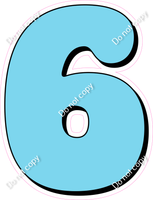 HP 30" Individuals - Flat Baby Blue 6