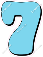 HP 30" Individuals - Flat Baby Blue 7