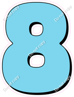 HP 30" Individuals - Flat Baby Blue 8