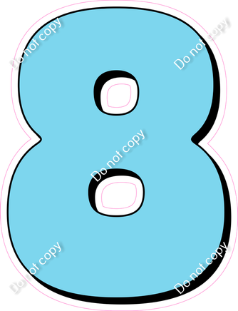 HP 30" Individuals - Flat Baby Blue 8