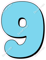 HP 30" Individuals - Flat Baby Blue 9