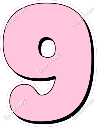 HP 30" Individuals - Flat Baby Pink 9