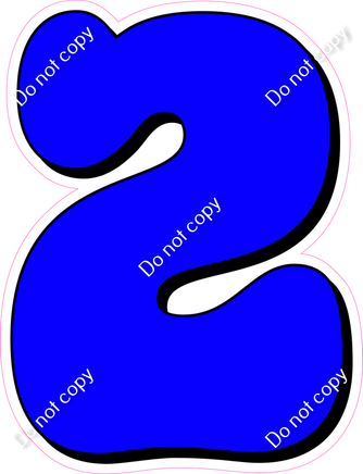 HP 30" Individuals - Flat Blue 2