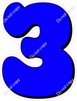 HP 30" Individuals - Flat Blue 3