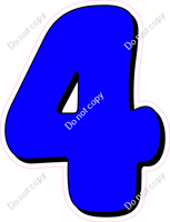 HP 30" Individuals - Flat Blue 4