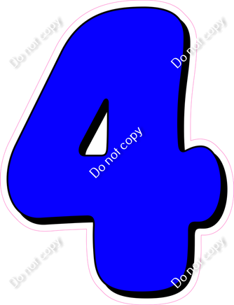 HP 30" Individuals - Flat Blue 4