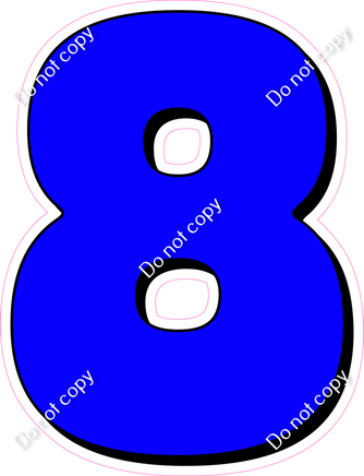 HP 30" Individuals - Flat Blue 8