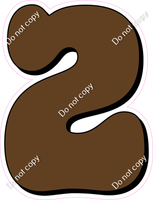 HP 30" Individuals - Flat Chocolate 2