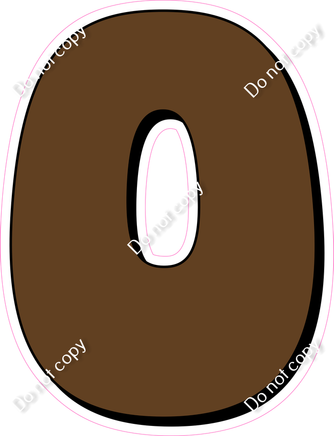 HP 30" Individuals - Flat Chocolate