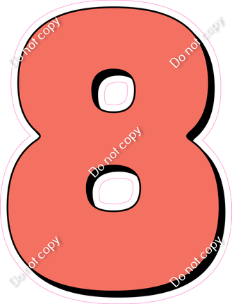 HP 30" Individuals - Flat Coral 8