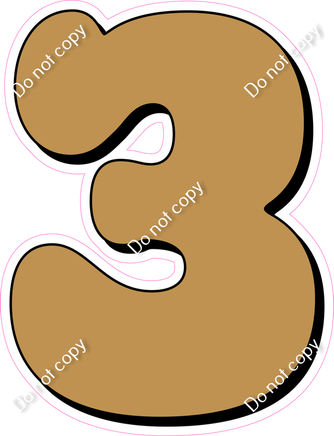 HP 30" Individuals - Flat Gold 3