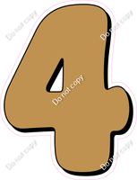 HP 30" Individuals - Flat Gold 4