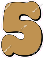 HP 30" Individuals - Flat Gold 5