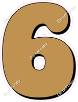 HP 30" Individuals - Flat Gold 6