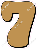 HP 30" Individuals - Flat Gold 7