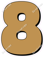 HP 30" Individuals - Flat Gold 8