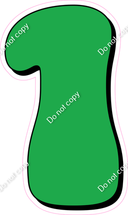 HP 30" Individuals - Flat Green 1