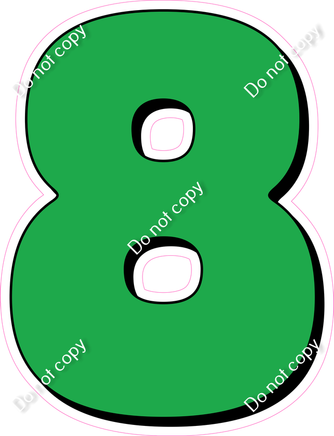 HP 30" Individuals - Flat Green 8