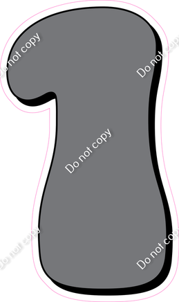 HP 30" Individuals - Flat Grey 1