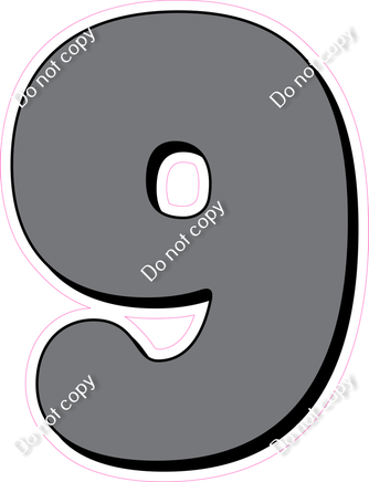 HP 30" Individuals - Flat Grey 9